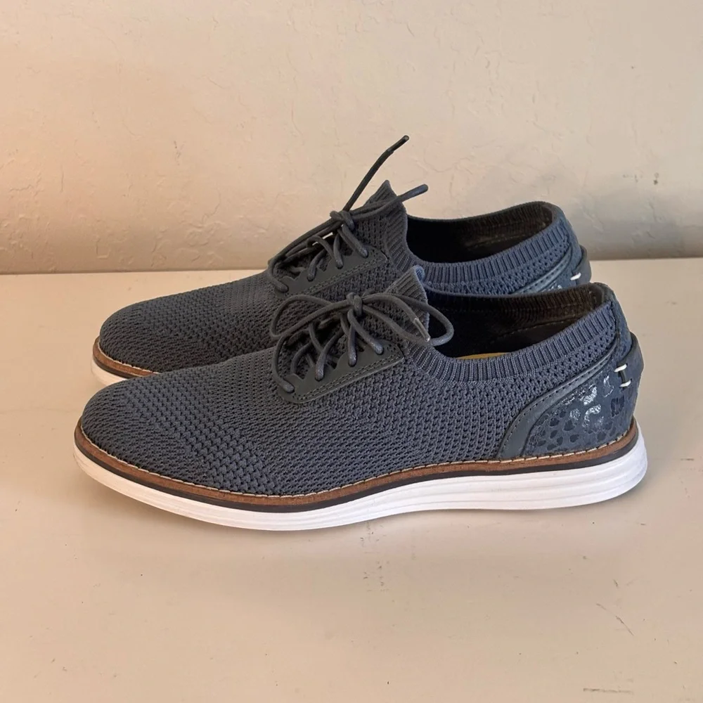 Cole Haan OriginalGrand Meridian Oxford China Blue Stitchlite W22405 Sz 5